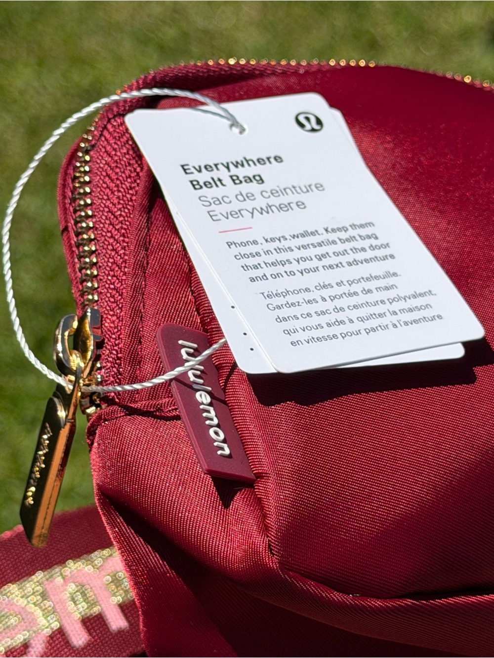 LULULEMON athletica Burgundy Fanny Pack - Picture 12 of 16